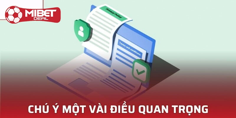 Lưu ý quan trọng cần biết khi rút tiền Mibet