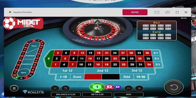 Hướng dẫn trải nghiệm roulette ruby tại Mibet