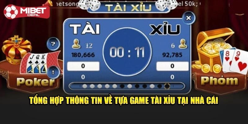 Chơi tài xỉu ăn tiền thật là game gì?